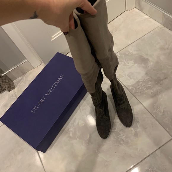 Stuart Weitzman Over the Knee Highland Boots - Picture 3 of 9